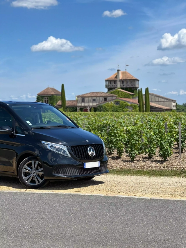 Mercedes Classe V et Wine Tour Pessac-Léognan